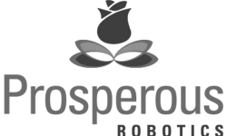 Logo - Prosperous Robotics - gray - transparent